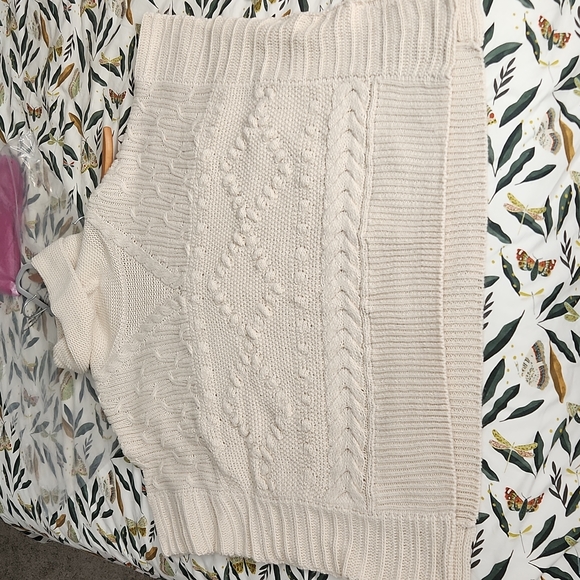 NWT Monsoon cream poncho - Picture 8 of 11